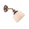 Innovations Lighting Large Bell 1 Light Sconce Part Of The Franklin Restoration Collection 203BP-ACBK-G71