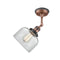 Innovations Lighting Large Bell 1 Light Sconce Part Of The Franklin Restoration Collection 203BP-ACBK-G72