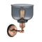 Innovations Lighting Large Bell 1 Light Sconce Part Of The Franklin Restoration Collection 203BP-ACBK-G73
