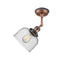 Innovations Lighting Large Bell 1 Light Sconce Part Of The Franklin Restoration Collection 203BP-ACBK-G74