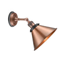Innovations Lighting Briarcliff 1 Light Sconce Part Of The Franklin Restoration Collection 203BP-ACBK-M10-AC