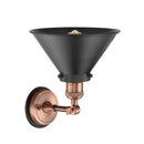 Innovations Lighting Briarcliff 1 Light Sconce Part Of The Franklin Restoration Collection 203BP-ACBK-M10-BK
