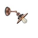 Innovations Lighting Railroad 1 Light Sconce Part Of The Franklin Restoration Collection 203BP-ACBK-M3-AC