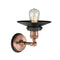 Innovations Lighting Railroad 1 Light Sconce Part Of The Franklin Restoration Collection 203BP-ACBK-M6-BK