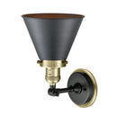 Innovations Lighting Appalachian 1 Light Sconce Part Of The Franklin Restoration Collection 203BP-BABAB-M13-BK
