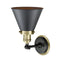 Innovations Lighting Appalachian 1 Light Sconce Part Of The Franklin Restoration Collection 203BP-BABAB-M13-BK