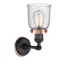 Innovations Lighting Small Bell 1 Light Sconce Part Of The Franklin Restoration Collection 203BP-BKAC-G54