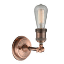 Innovations Lighting Bare Bulb 1 Light Sconce Part Of The Franklin Restoration Collection 203BP-NH-AC