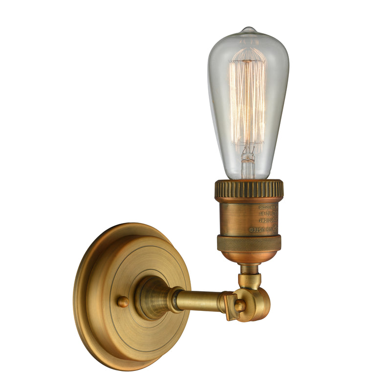 Innovations Lighting Bare Bulb 1 Light Sconce Part Of The Franklin Restoration Collection 203BP-NH-BB