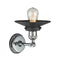 Innovations Lighting Railroad 1 Light Sconce Part Of The Franklin Restoration Collection 203BP-PCBK-M6-BK
