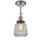 Innovations Lighting Chatham 1 Light Sconce Part Of The Franklin Restoration Collection 203BP-PNBK-G142