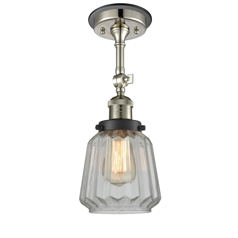 Innovations Lighting Chatham 1 Light Sconce Part Of The Franklin Restoration Collection 203BP-PNBK-G142