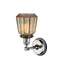 Innovations Lighting Chatham 1 Light Sconce Part Of The Franklin Restoration Collection 203BP-PNBK-G146