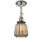 Innovations Lighting Chatham 1 Light Sconce Part Of The Franklin Restoration Collection 203BP-PNBK-G146