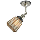 Innovations Lighting Chatham 1 Light Sconce Part Of The Franklin Restoration Collection 203BP-PNBK-G146