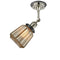 Innovations Lighting Chatham 1 Light Sconce Part Of The Franklin Restoration Collection 203BP-PNBK-G146
