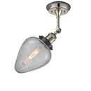 Innovations Lighting Geneseo 1 Light Sconce Part Of The Franklin Restoration Collection 203BP-PNBK-G165