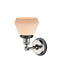 Innovations Lighting Fulton 1 Light Sconce Part Of The Franklin Restoration Collection 203BP-PNBK-G171