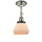 Innovations Lighting Fulton 1 Light Sconce Part Of The Franklin Restoration Collection 203BP-PNBK-G171