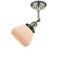 Innovations Lighting Fulton 1 Light Sconce Part Of The Franklin Restoration Collection 203BP-PNBK-G171