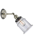 Innovations Lighting Canton 1 Light Sconce Part Of The Franklin Restoration Collection 203BP-PNBK-G182