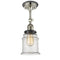 Innovations Lighting Canton 1 Light Sconce Part Of The Franklin Restoration Collection 203BP-PNBK-G184
