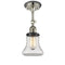 Innovations Lighting Bellmont 1 Light Sconce Part Of The Franklin Restoration Collection 203BP-PNBK-G192