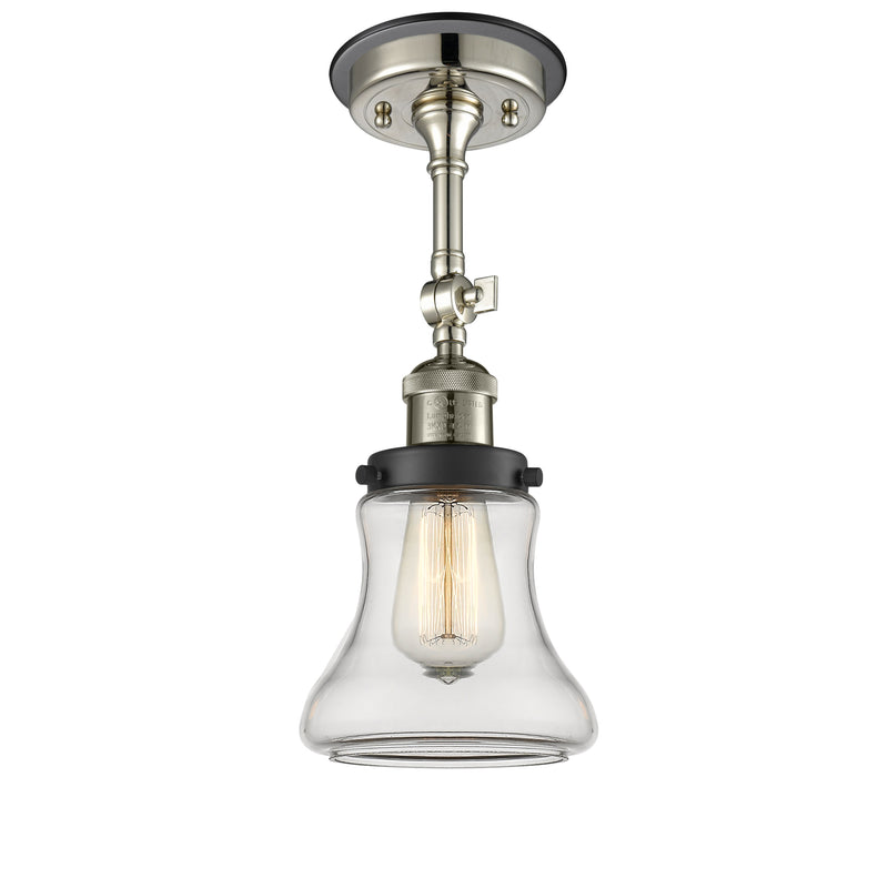 Innovations Lighting Bellmont 1 Light Sconce Part Of The Franklin Restoration Collection 203BP-PNBK-G192