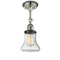 Innovations Lighting Bellmont 1 Light Sconce Part Of The Franklin Restoration Collection 203BP-PNBK-G194