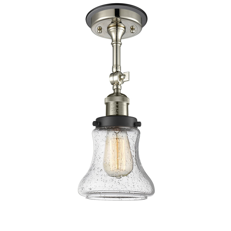 Innovations Lighting Bellmont 1 Light Sconce Part Of The Franklin Restoration Collection 203BP-PNBK-G194