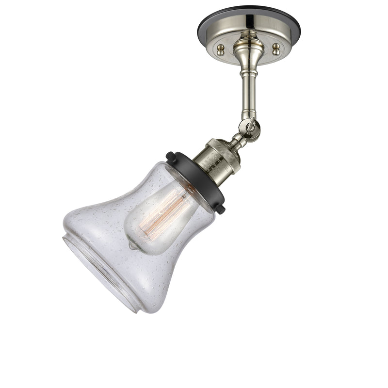 Innovations Lighting Bellmont 1 Light Sconce Part Of The Franklin Restoration Collection 203BP-PNBK-G194