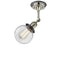 Innovations Lighting Beacon 1 Light 6" Sconce 203BP-PNBK-G202-6