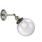 Innovations Lighting Beacon 1 Light 8" Sconce 203BP-PNBK-G204-8
