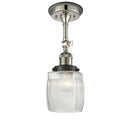Innovations Lighting Colton 1 Light Sconce Part Of The Franklin Restoration Collection 203BP-PNBK-G302