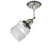 Innovations Lighting Colton 1 Light Sconce Part Of The Franklin Restoration Collection 203BP-PNBK-G302