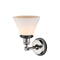 Innovations Lighting Large Cone 1 Light Sconce Part Of The Franklin Restoration Collection 203BP-PNBK-G41