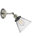 Innovations Lighting Large Cone 1 Light Sconce Part Of The Franklin Restoration Collection 203BP-PNBK-G42