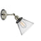 Innovations Lighting Large Cone 1 Light Sconce Part Of The Franklin Restoration Collection 203BP-PNBK-G42