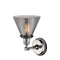 Innovations Lighting Large Cone 1 Light Sconce Part Of The Franklin Restoration Collection 203BP-PNBK-G43