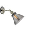 Innovations Lighting Large Cone 1 Light Sconce Part Of The Franklin Restoration Collection 203BP-PNBK-G43