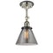 Innovations Lighting Large Cone 1 Light Sconce Part Of The Franklin Restoration Collection 203BP-PNBK-G43