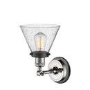 Innovations Lighting Large Cone 1 Light Sconce Part Of The Franklin Restoration Collection 203BP-PNBK-G44