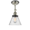 Innovations Lighting Large Cone 1 Light Sconce Part Of The Franklin Restoration Collection 203BP-PNBK-G44