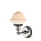Innovations Lighting Small Oxford 1 Light Sconce Part Of The Franklin Restoration Collection 203BP-PNBK-G531