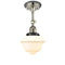 Innovations Lighting Small Oxford 1 Light Sconce Part Of The Franklin Restoration Collection 203BP-PNBK-G531