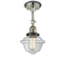 Innovations Lighting Small Oxford 1 Light Sconce Part Of The Franklin Restoration Collection 203BP-PNBK-G532