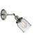 Innovations Lighting Small Bell 1 Light Sconce Part Of The Franklin Restoration Collection 203BP-PNBK-G54