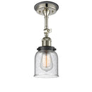Innovations Lighting Small Bell 1 Light Sconce Part Of The Franklin Restoration Collection 203BP-PNBK-G54