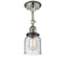 Innovations Lighting Small Bell 1 Light Sconce Part Of The Franklin Restoration Collection 203BP-PNBK-G54