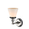 Innovations Lighting Small Cone 1 Light Sconce Part Of The Franklin Restoration Collection 203BP-PNBK-G61